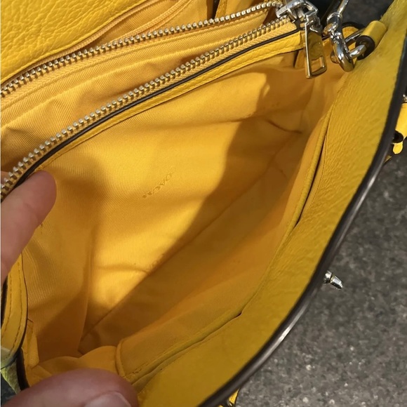 Coach Mercer 24 leather handbag f37779 yellow - Picture 13 of 14